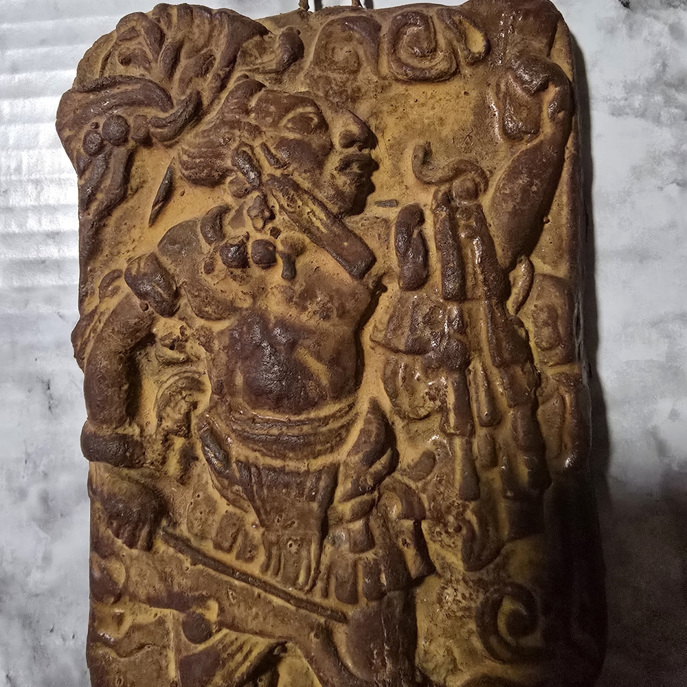 Mayan Warrior Wall Art Plaque